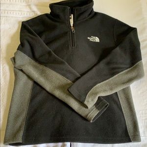 Boys 1/4 zip fleece top by North Face